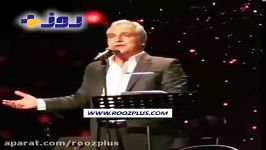 اشک های مهران مدیری هنگام خواندن ترانه در کنسرتش