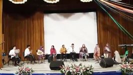 کنسرت گروه داز اجرای اهنگ شاهونی  تنظیم فردوس امیری