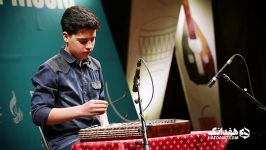 سنتور نوازی آریا عباسی؛ برگزیده جشنواره موسیقی جوان