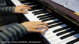 پیانو نوازی آهنگ گل گلدون من سیمین غانم Piano  Gole Goldoone Man آموزش پیانو