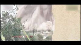 انفجار مهیب در یک تونل زیرزمینی تروریستها در سوریه...