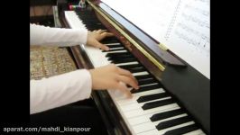 پیانو نوازی آهنگ جان مریم محمد نوری Piano Jane Maryam آموزش پیانو