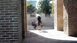 parkour and freeruning qazvin 2014