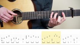 La La Land City Of Stars  Fingerstyle Guitar TABS Tutorial