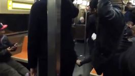 ترسیدن مسافران مترو موش صحرایی در مترو