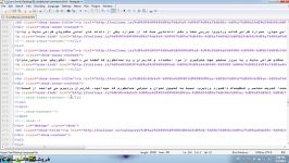 آموزش طراحی سایت html  ایجاد تورفتگی در بین کدها