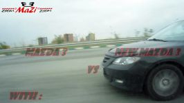 مقایسه شتاب N3New Mazda3 Vs Mazda3