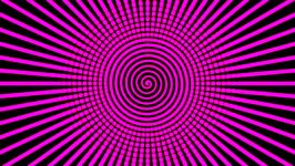 hypnotic spiral with binaural beat