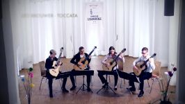 Toccata by Leo Brouwer performed by Weimar Guitar Quartet