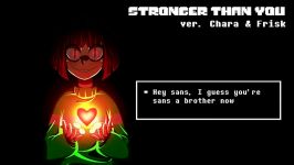 Undertale nightcore STRANGER THAN YOU Chara and Frisk ver