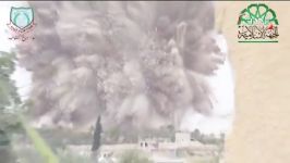 انفجار مهیب پادگان نظامی ارتش سوریه