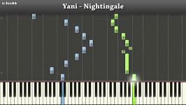 اموزش پیانو اهنگ Nightingale یانی خیلی جالبه