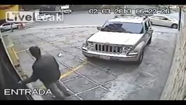 کشته شدن دزد ماشین توسط صاحب ماشین