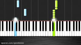 Ballade pour Adeline  Richard Clayderman  EASY Piano Tutorial by PlutaX  Synthesia