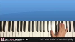 HOW TO PLAY  Maroon 5  Sugar Piano Tutorial Lesson