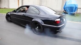 برن اوت دونات بی ام M3 E46