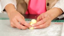 تزیین کیک خمیر فوندانت درست کردن اردک طلایی 