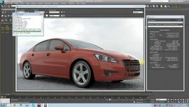 Intel Core i7 3770 Rendering Peugeot 508