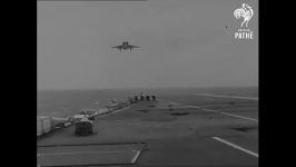 غرق شدن خلبان محبوس شده در کاکپیت همراه جنگنده1958