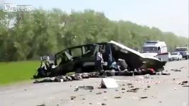 Tragic and Fatal Car Crash Accident in Russia  14 May