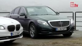 مرسدس بنز vs S500 بی ام دبلیو 750i مدل 2014