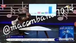 وقتی مجری تلویزیون تولد رهامو تبریک میگه.ماکان بند