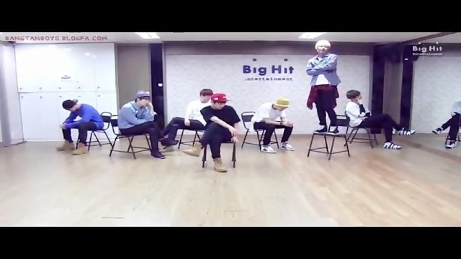 تمرین رقص آهنگ Just One Day BTS