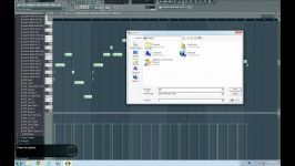 آموزش خروجی گرفتن نت ها بر روی پنج خط حامل در flstudio