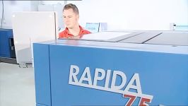 ماشین چاپ افست دو ورقی KBA Rapida 75 Washing System