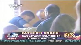 حمله پدر مقتول به قاتل در دادگاه