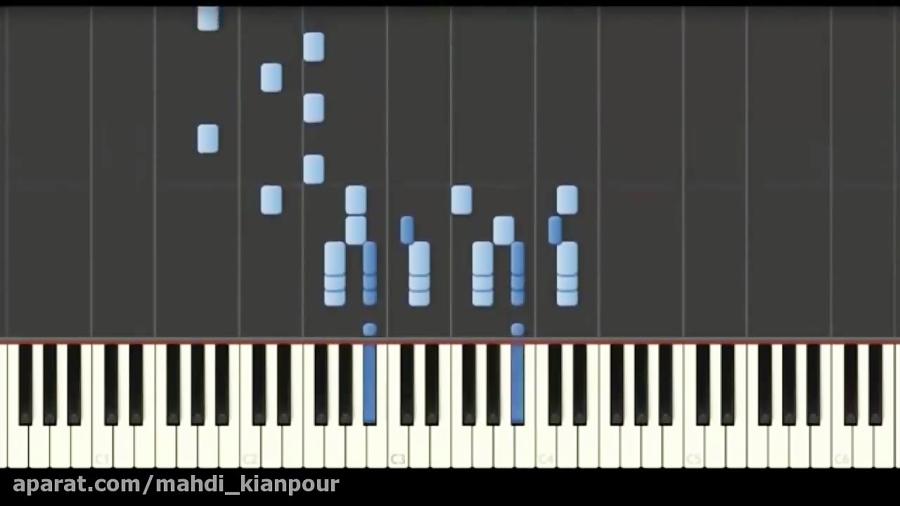 پیانو آهنگ چارلی چاپلین Charlie Chaplin آموزش پیانو