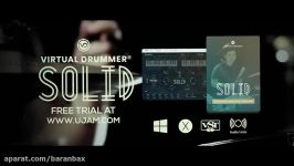 تیزر معرفی وی اس تی درام UJAM Virtual Drummer Solid