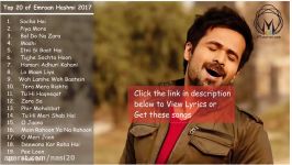 Best of Emraan Hashmi Songs 2017  New Top