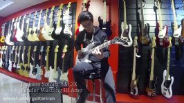 Jackson SL3X Metallic Pearl White tested by Aria Goshtasb Guitariran