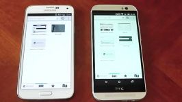 Htc one m8 vs samsung galaxy s5 UI performance