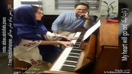 پیانو آهنگ تایتانیک توسط هنرجوی عباس عبداللهی مدرس پیانو