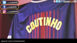 بارسلونا موزیک ویدیو انتقال کوتینیو به بارسلونا