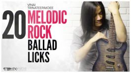 Vinai T Incredible 20 Melodic Rock Ballad Licks