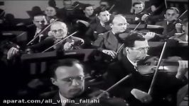 Menuhin and Celibidache rehearsal Brahms Violin Concerto  1946