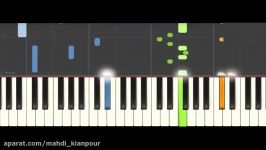 پیانو نوازی آهنگ زیبای آلمانی خیلی دیر Piano zu spat آموزش پیانو