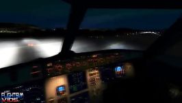 Realistic Night Take off With Airbus A321  FSX