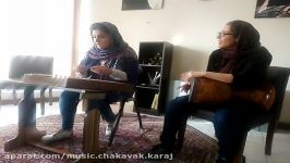 اجرای سنتور هنرجوی آموزشگاه موسیقی چکاوک