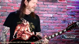 ESP LTD GH 600 Gary Holt Signature Guitar تست صدا golha