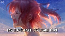 ⋆نایتکور ورژن انگلیسی آهنگ Fake Love⋆