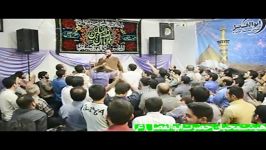 حاج مهدی اکبری شب میلاد امام حسینع93 بسیار زیبا