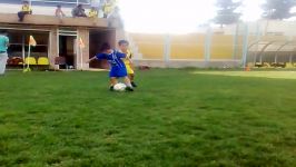 arsham mohamadi yasuj 5 year he liks ronaldo and messi