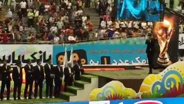 مراسم بدرقه تیم ملی  ورزشگاه آزادی