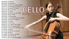 Top Cello Covers of Popular Songs 2018  Best Instrumental Cello Covers All Time