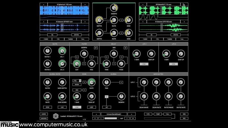 دانلود وی اس تی آهنگ سازی Glitchmachines Cataract VST AU v1.1 MACWiN