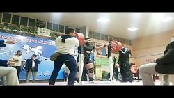 بدنسازی مسابقات پاورلیفتینگ اهواز شهرام ساکی 390 کیلو